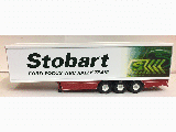 BOX TRAILER TRI-AXLE EDDIE STOBART WRC RALLY TEAM KMD 284